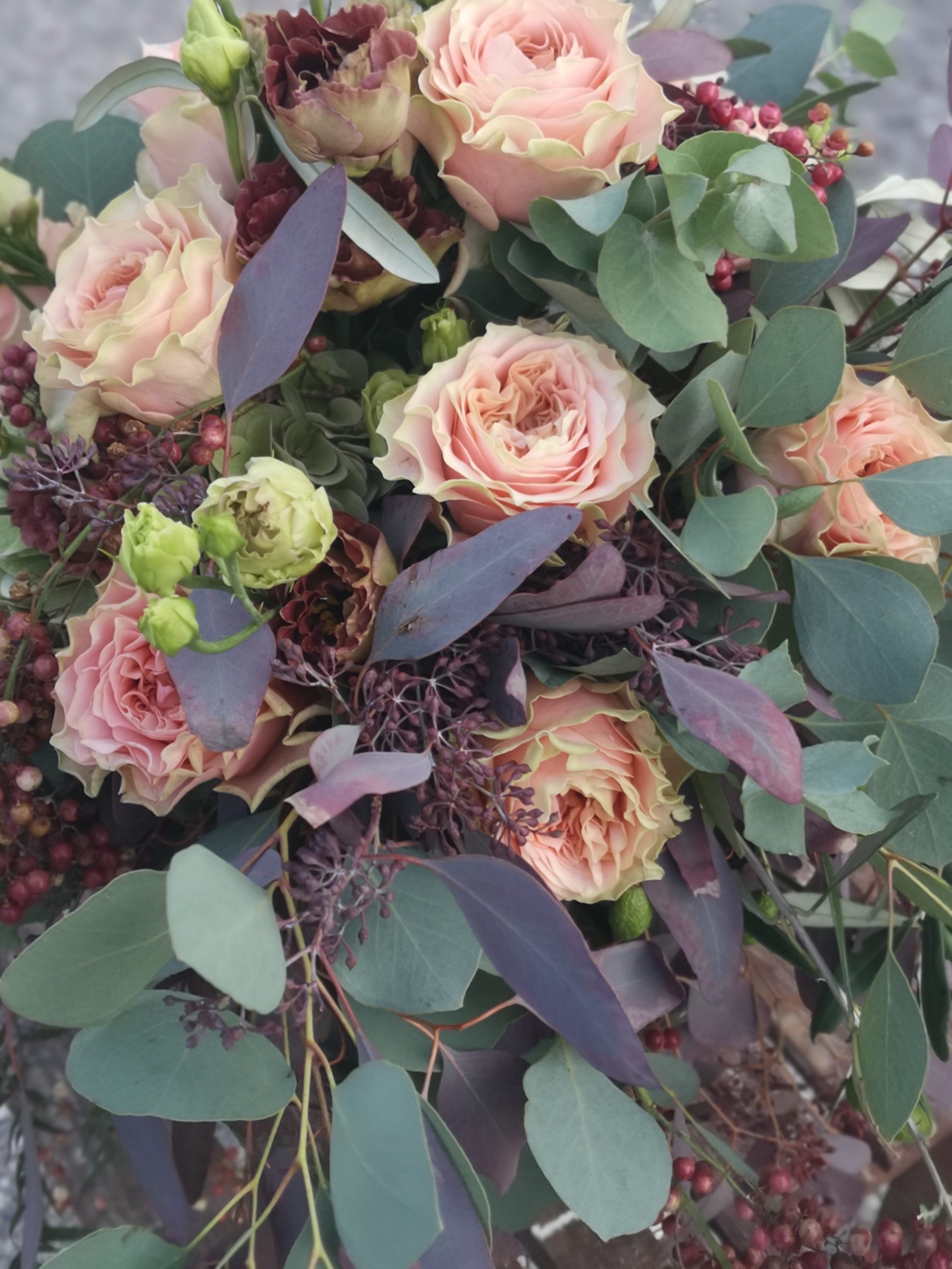 Blumenversand Blumenstrauß Rosenstrauß rosé/creme Rosen 
