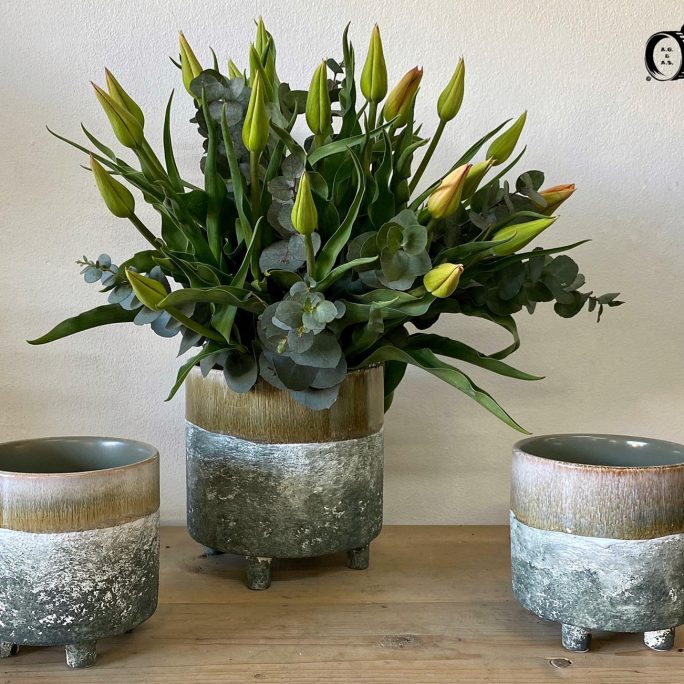 Weil ich an Dich denke - Tulpenstrauß mit Zweigen&CO