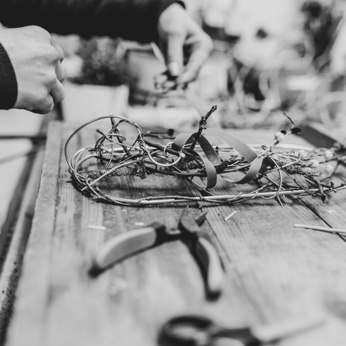 workshop mit Diana Pernek bei floristik-leben